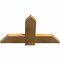 Ekena Millwork Eugene Rough Sawn Timber Gable Bracket, Western Red Cedar, 36"W x 21"H x 2"D x 6"F, 14/12 Pitch GBW036X21X0206EUG00RWR - alternate 4